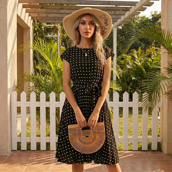 Sophia  — Abito Midi Plissettato