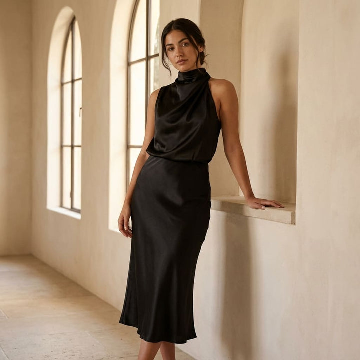 Serena — Abito con Scollo Halter