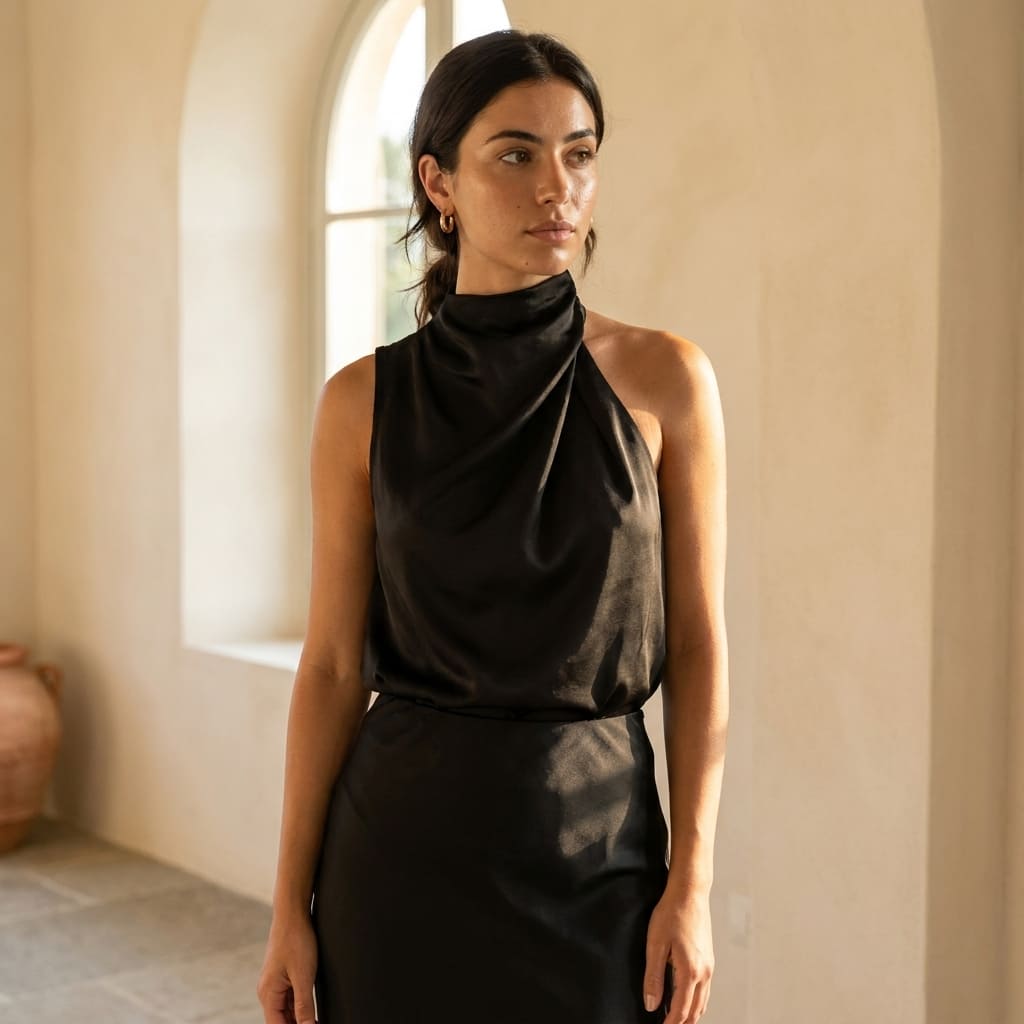 Serena — Abito con Scollo Halter