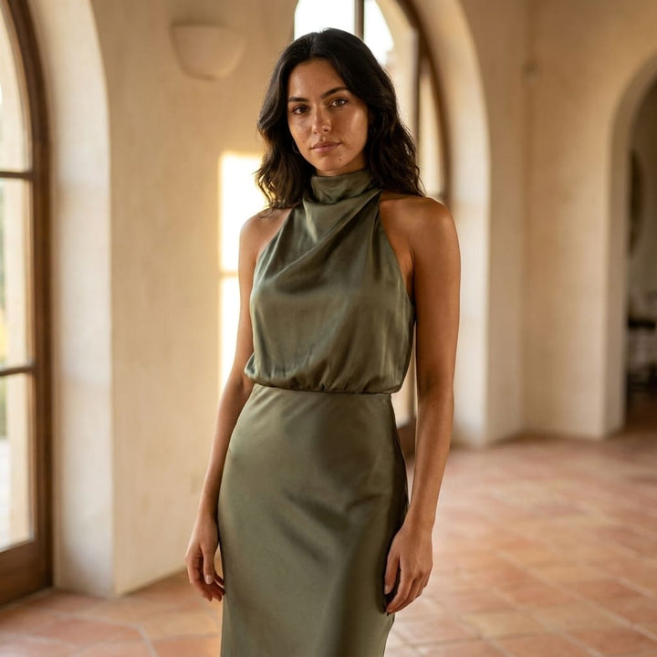 Serena — Abito con Scollo Halter